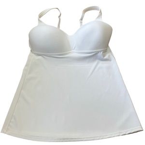 New. Rhonda Shear Molded Cup Bra Camisole  with Padded Straps